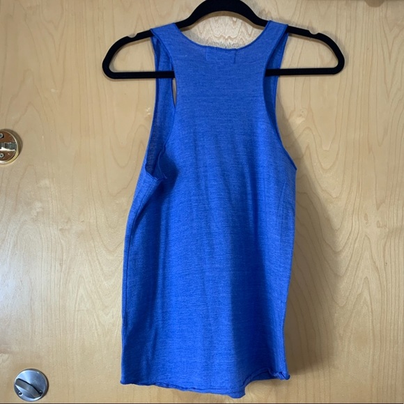 Soulcycle Blue Racerback Tank Top - Picture 6 of 9